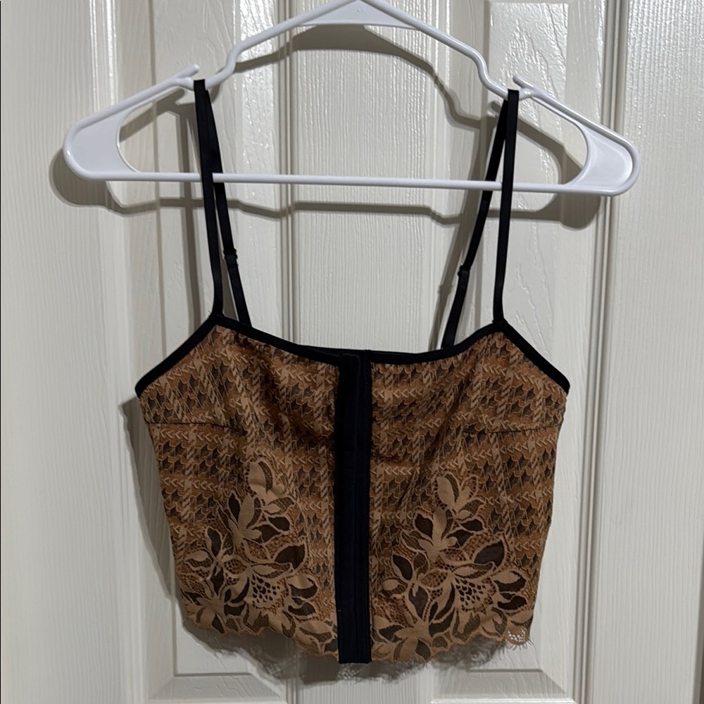 Aerie Embellished Bustier Camisole